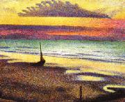 Georges Lemmen Beach at Heist china oil painting reproduction